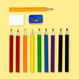 ZWIERZĄTKA zestaw do nauki rysowania