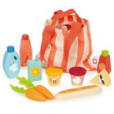 TORBA Z ZAKUPAMI drewniane artykuły spożywcze