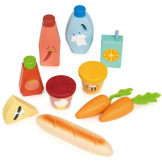 TORBA Z ZAKUPAMI drewniane artykuły spożywcze