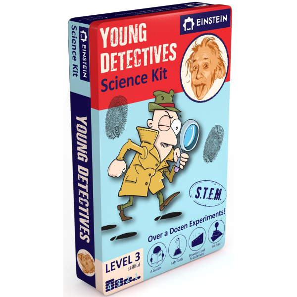 MŁODY DETEKTYW zestaw do robienia eksperymentów Einstein The Purple Cow 6+