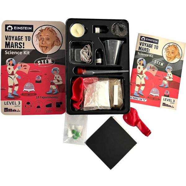 PODRÓŻ NA MARSA zestaw do robienia eksperymentów Einstein The Purple Cow 8+
