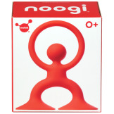 NOOGI silikonowa zabawka kreatywna gryzak Red Moluk 0+