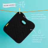 WODOODPORNA PODKŁADKA NA FOTELIK WETEC Black