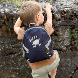 CLOUD mini plecak dla przedszkolaka z paskiem na klatkę piersiową Tiny Outdoor dark blue