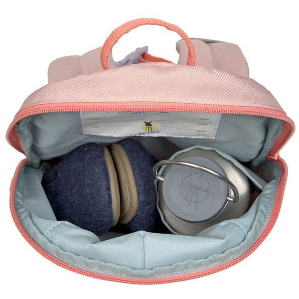 SUNSHINE mini plecak dla przedszkolaka z paskiem na klatkę piersiową Tiny Outdoor peach