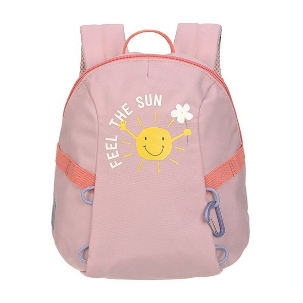 SUNSHINE mini plecak dla przedszkolaka z paskiem na klatkę piersiową Tiny Outdoor peach