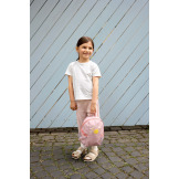 SUNSHINE mini plecak dla przedszkolaka z paskiem na klatkę piersiową Tiny Outdoor peach