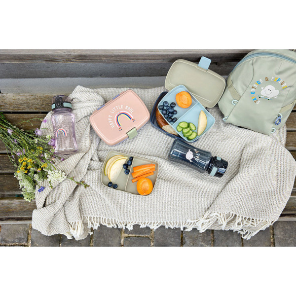 CLOUD butelka tritanowa bidon ze sportowym ustnikiem 420ml Tiny Outdoor dark blue