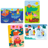 4 PORY ROKU wodna kolorowanka z pisakiem do napełniania wodą