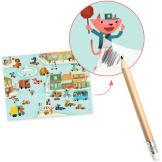 POJAZDY zestaw kalkomanii