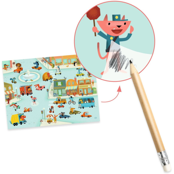 POJAZDY zestaw kalkomanii