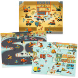 POJAZDY zestaw kalkomanii