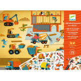 POJAZDY zestaw kalkomanii