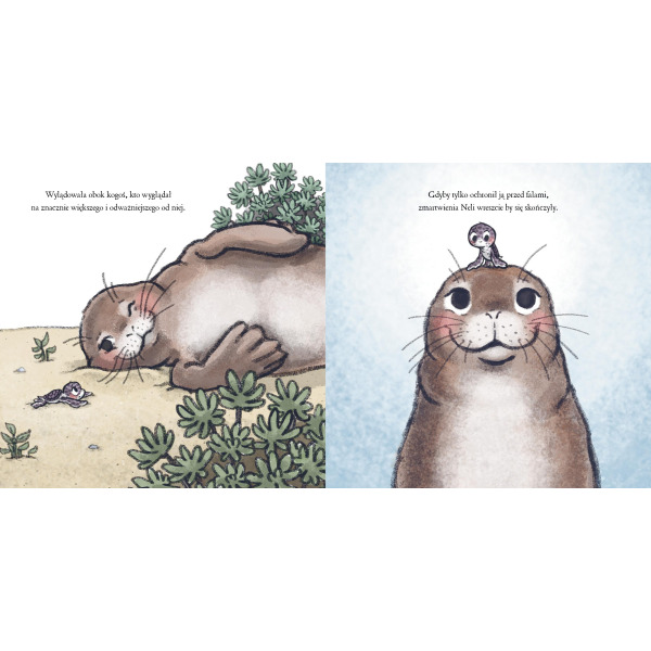 WIELKI SKOK NELI książka w twardej oprawie Cori Doerrfeld