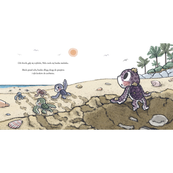 WIELKI SKOK NELI książka w twardej oprawie Cori Doerrfeld