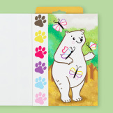 DZIKIE ZWIERZĘTA kolorowanka akwarelowa w przenośnej teczce