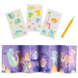 ZACZAROWANE STWORZENIA zestaw kreatywny z folią transferową Transfer Magic mini Tiger Tribe 3+