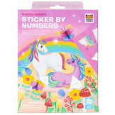 MAGICZNY OGRÓD wyklejanie po numerach zestaw kreatywny z naklejkami Tiger Tribe 4+