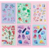 MAGICZNY OGRÓD wyklejanie po numerach zestaw kreatywny z naklejkami Tiger Tribe 4+