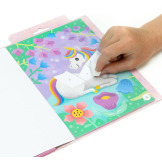 MAGICZNY OGRÓD wyklejanie po numerach zestaw kreatywny z naklejkami Tiger Tribe 4+