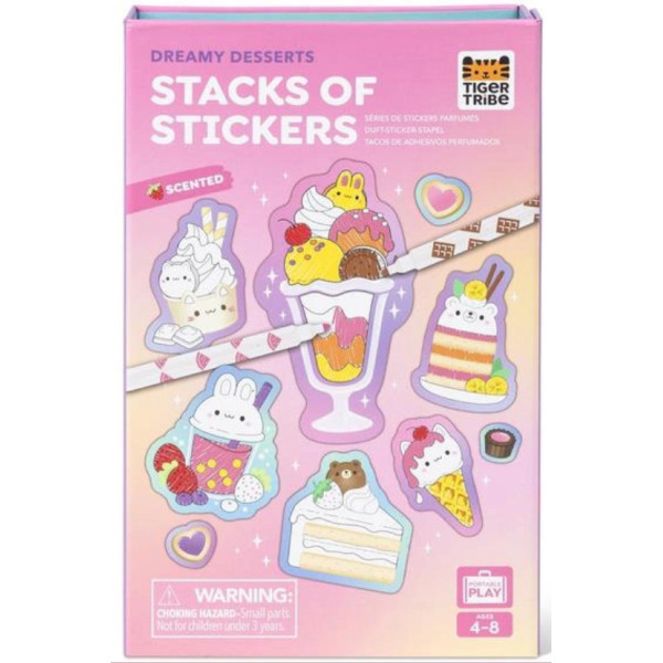 PACHNĄCE NAKLEJKI zestaw kreatywny