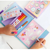 PACHNĄCE NAKLEJKI zestaw kreatywny