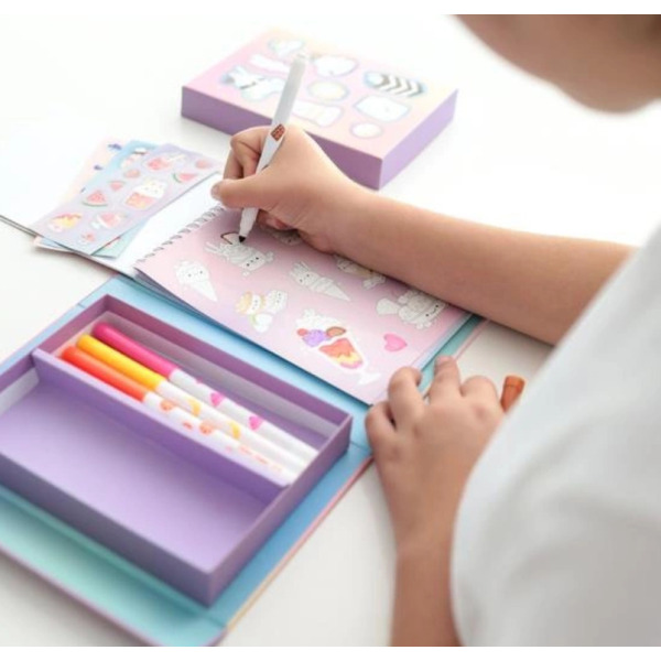 PACHNĄCE NAKLEJKI zestaw kreatywny