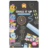 ZESTAW KREATYWNYCH AKTYWNOŚCI z kredą chodnikową Tiger Tribe 5+