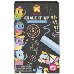 ZESTAW KREATYWNYCH AKTYWNOŚCI z kredą chodnikową Tiger Tribe 5+