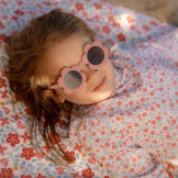 OKULARY przeciwsłoneczne dla dzieci Flower Pink