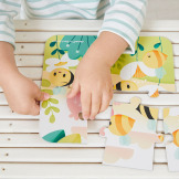 ZWIERZĄTKA PURE puzzle progresywne w walizce 4 układanki – 6, 9, 12 i 16 el. 2+