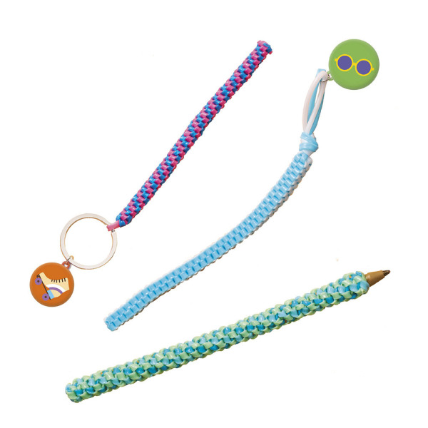 OZDOBY Z ŻYŁEK SCOUBIDOUS zestaw kreatywny