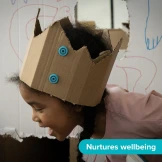 Zestaw narzędzi do konstruowania z kartonu DIY Makedo - INVENT 360 el.