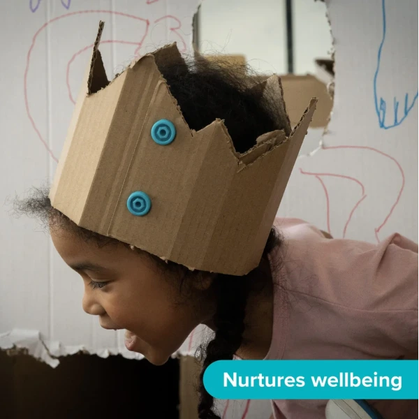 Zestaw narzędzi do konstruowania z kartonu DIY Makedo - INVENT 360 el.