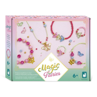 WRÓŻKI zestaw kreatywny do tworzenia biżuterii z motylami Magic Fairies