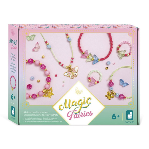 WRÓŻKI zestaw kreatywny do tworzenia biżuterii z motylami Magic Fairies