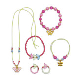 WRÓŻKI zestaw kreatywny do tworzenia biżuterii z motylami Magic Fairies