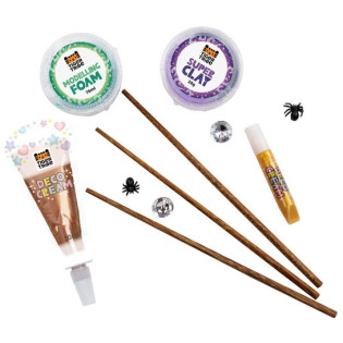 ZESTAW KREATYWNYCH AKTYWNOŚCI zaczarowane różdżki Tiger Tribe 5+