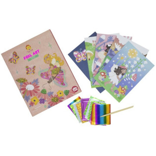 WRÓŻKI zestaw artystyczny z folią transferową Tiger Tribe 5+