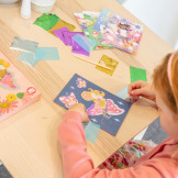 WRÓŻKI zestaw artystyczny z folią transferową Tiger Tribe 5+