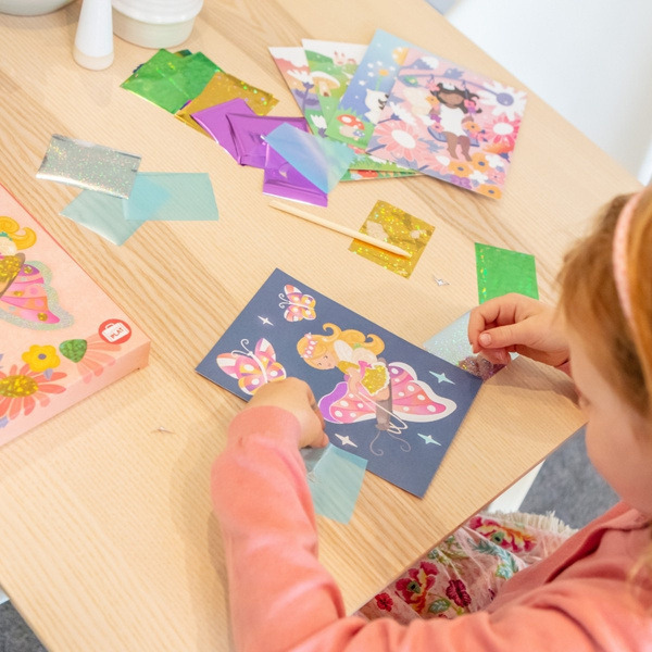 WRÓŻKI zestaw artystyczny z folią transferową Tiger Tribe 5+