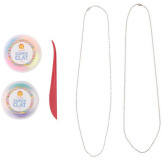 BIŻUTERIA Z GLINY zestaw kreatywny do tworzenia ozdób