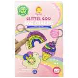 BROKATOWE BRELOCZKI zestaw kreatywny do tworzenia ozdób