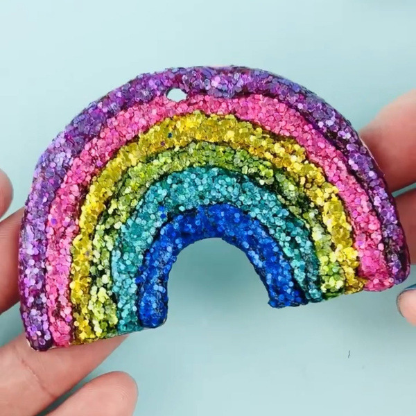 BROKATOWE BRELOCZKI zestaw kreatywny do tworzenia ozdób