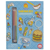 ULUBIEŃCY DZIECI zawieszki do wypiekania z termokurczliwego plastiku zestaw kreatywny