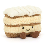 WESOŁA NAPOLEONKA Milie przytulanka ciasteczko 11 cm Amuse