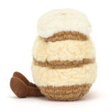 WESOŁA NAPOLEONKA Milie przytulanka ciasteczko 11 cm Amuse