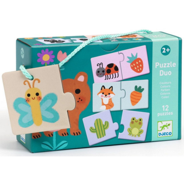 KOLORY puzzle tekturowe duo 24 el.