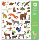 FAUNA naklejki ze zwierzątkami 160 szt.