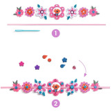 BRANSOLETKI PRZYJAŹNI zrób to sam zestaw artystyczny DIY